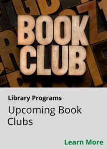 Clickable image of upcoming Book Club